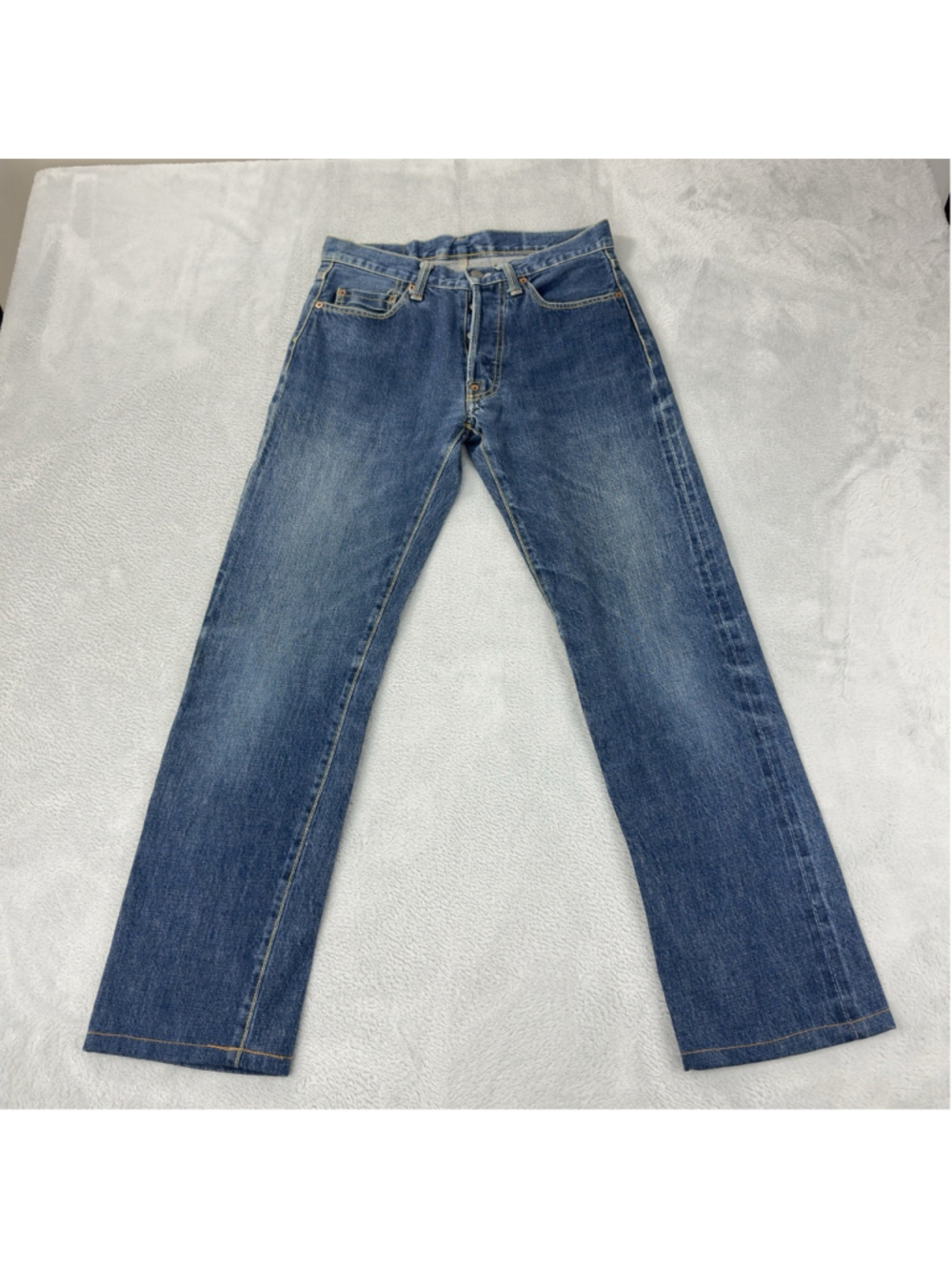 Studio D'Artisan Men's Sz 30 W x 29 L Lot 431 100% Cotton Button Fly Denim Jeans